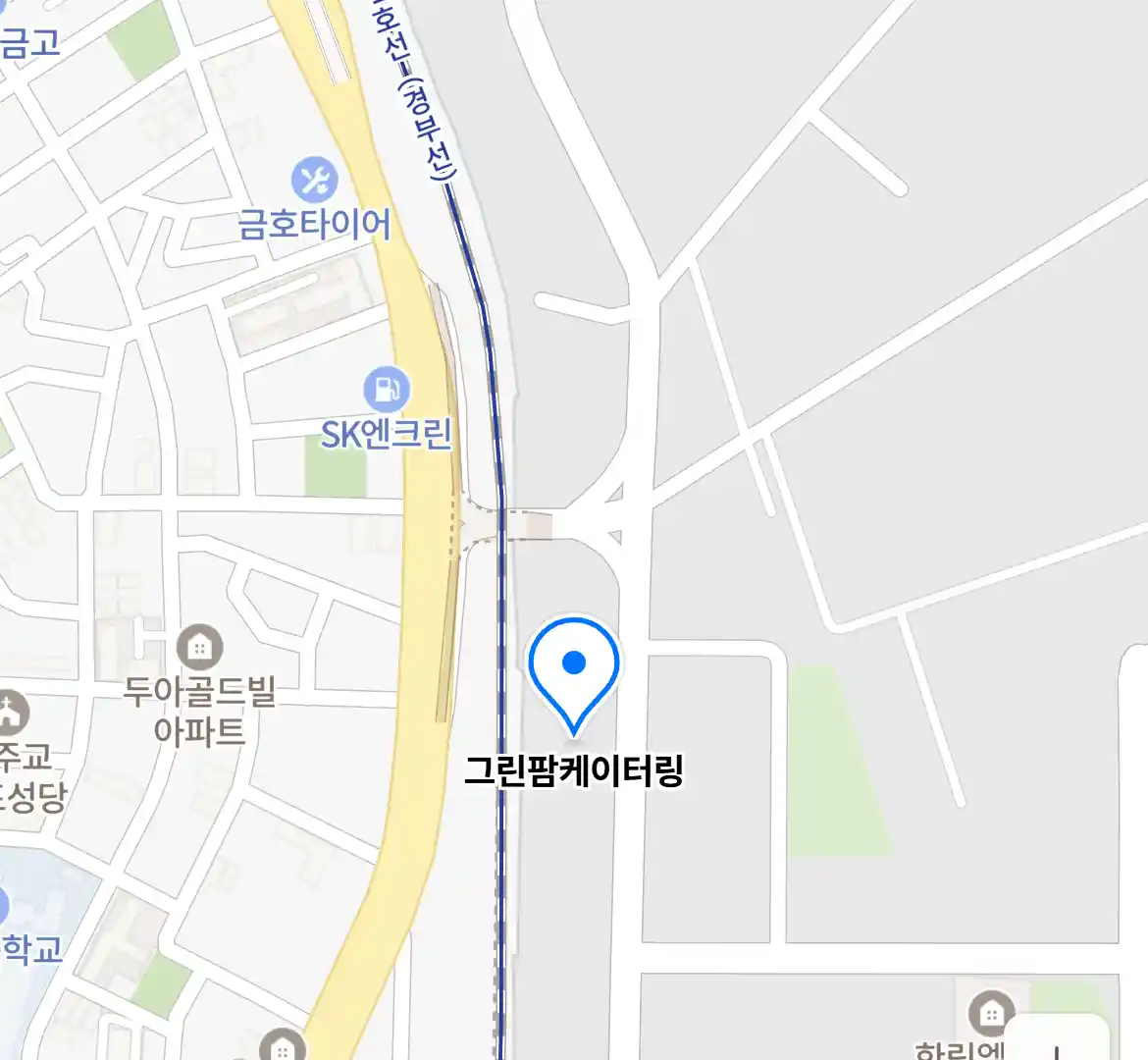 그린팜케이터링 위치