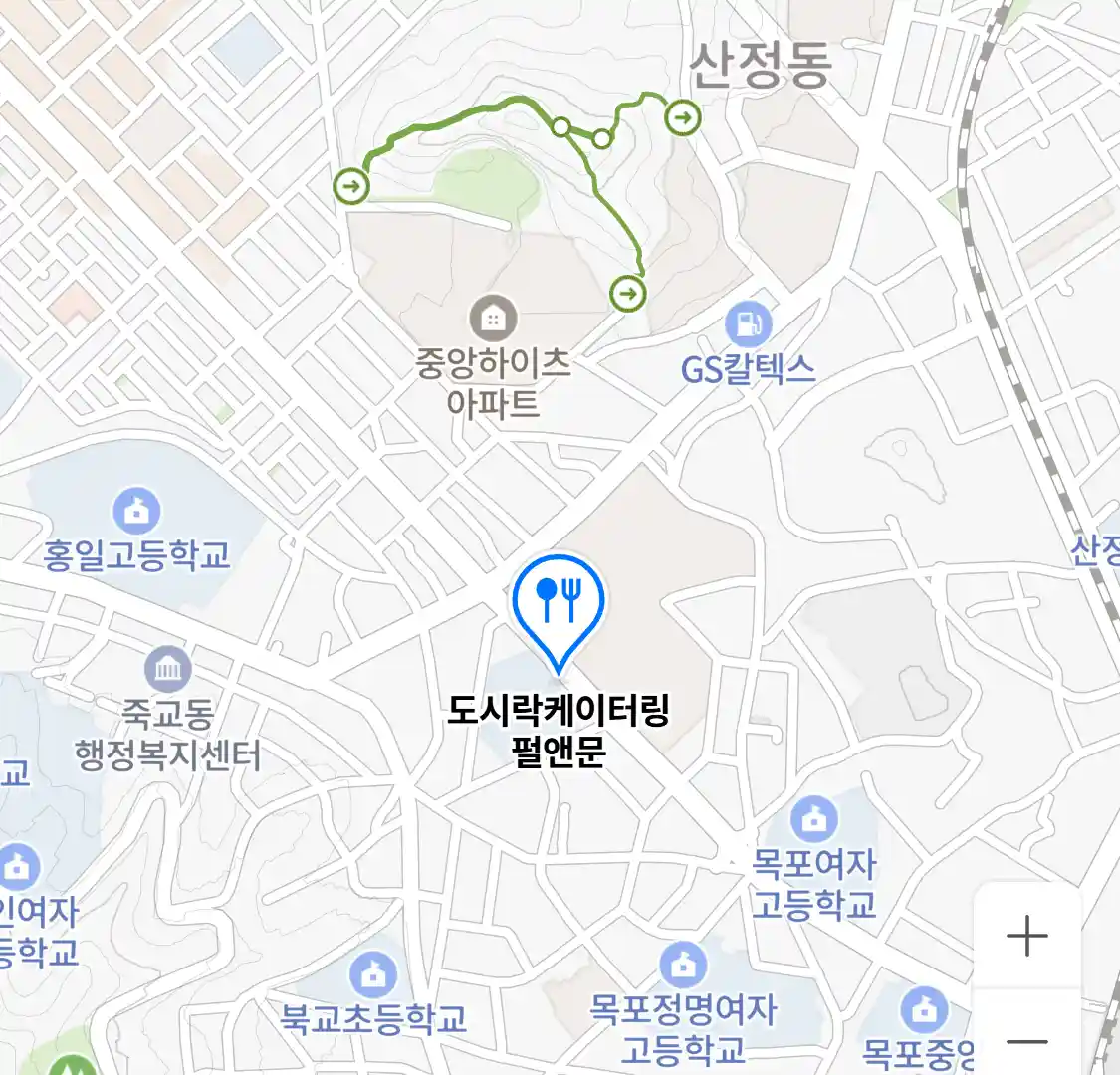 도시락케이터링 펄앤문 위치