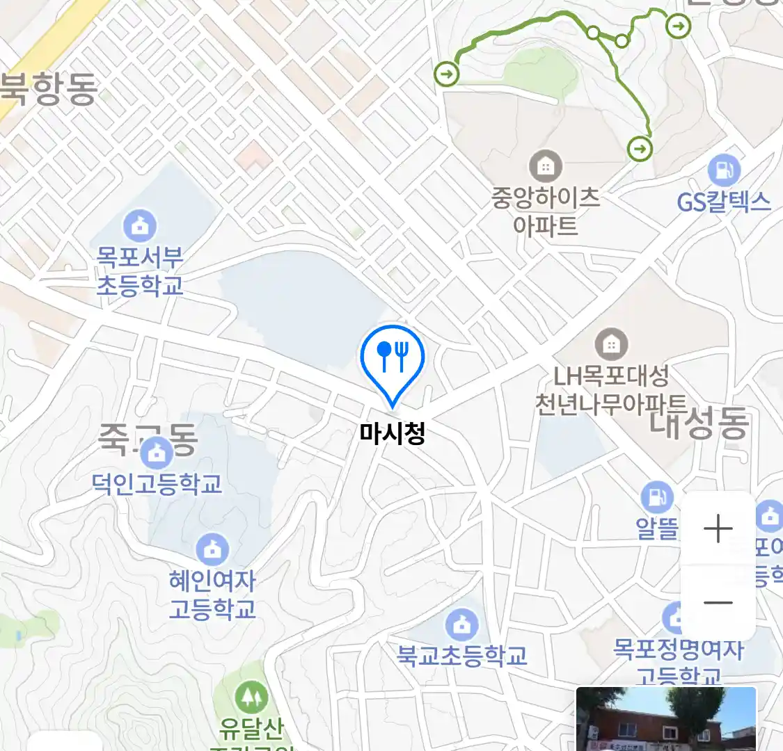 마시청 지도