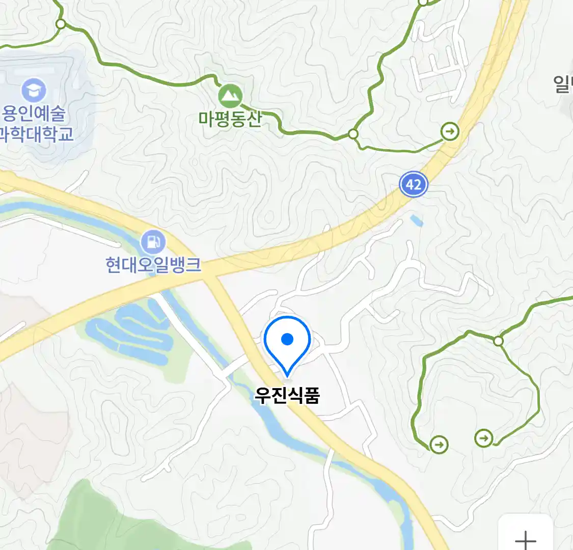 우진식품 위치