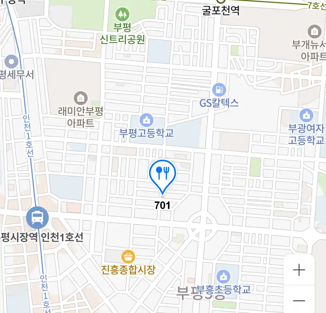 701 위치