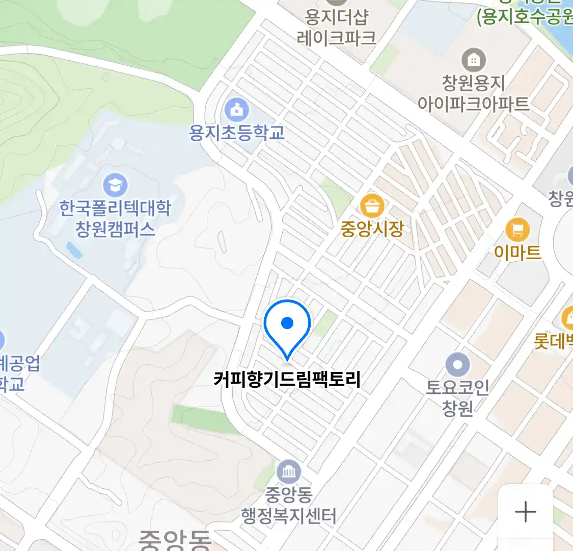 커피향기드림팩토리 위치
