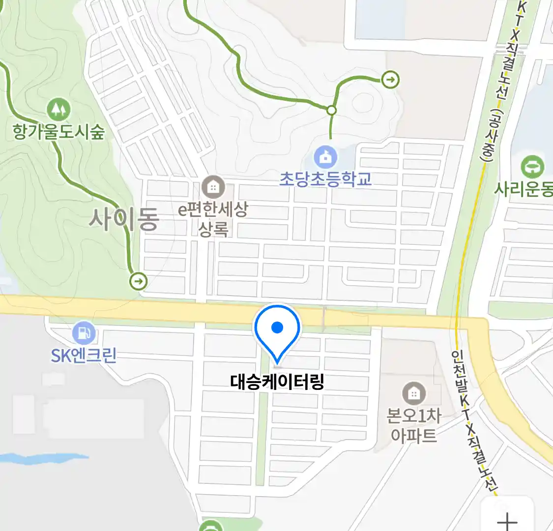 대승케이터링 지도