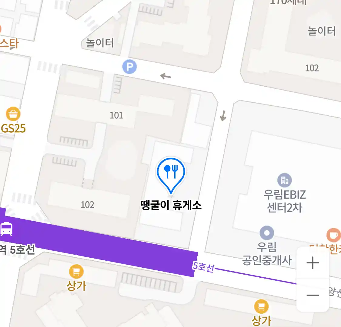 땡굴이 휴게소 위치