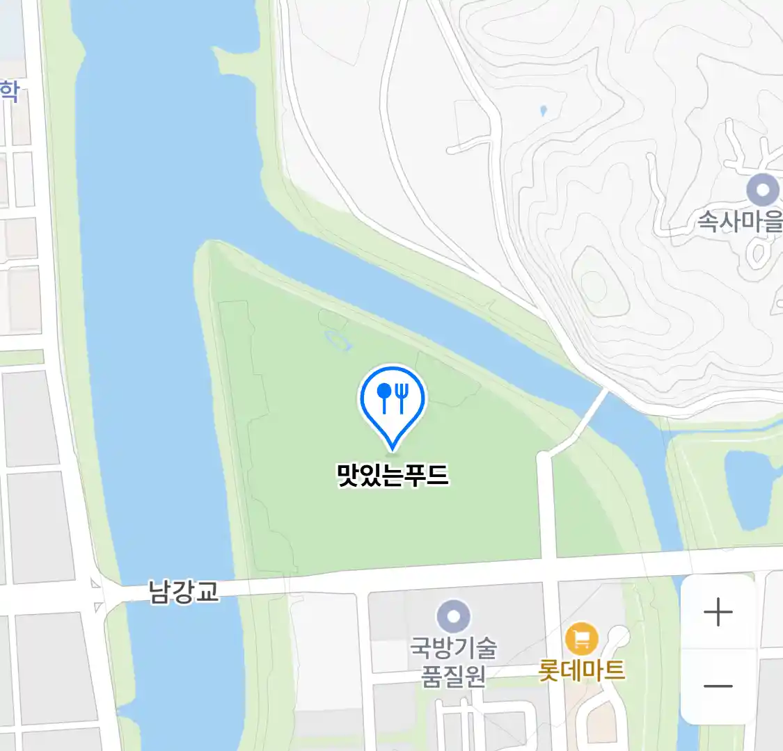 맛있는푸드 위치