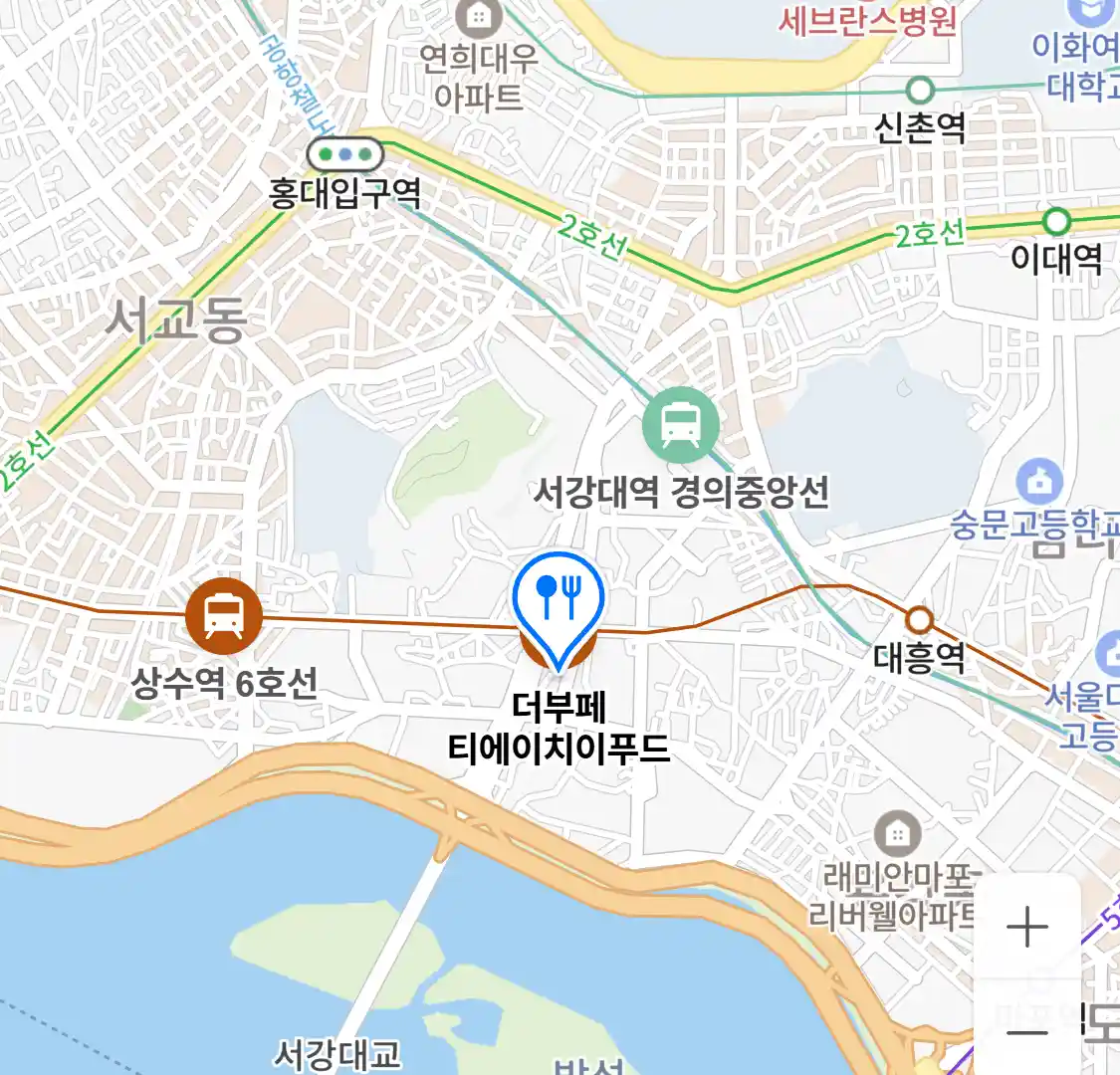 더부페 티에이치이푸드 위치