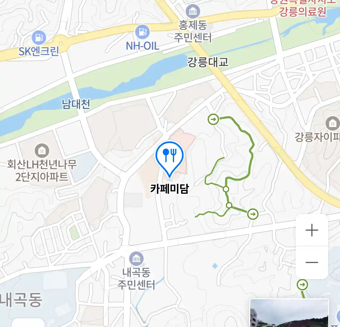 카페미담 위치