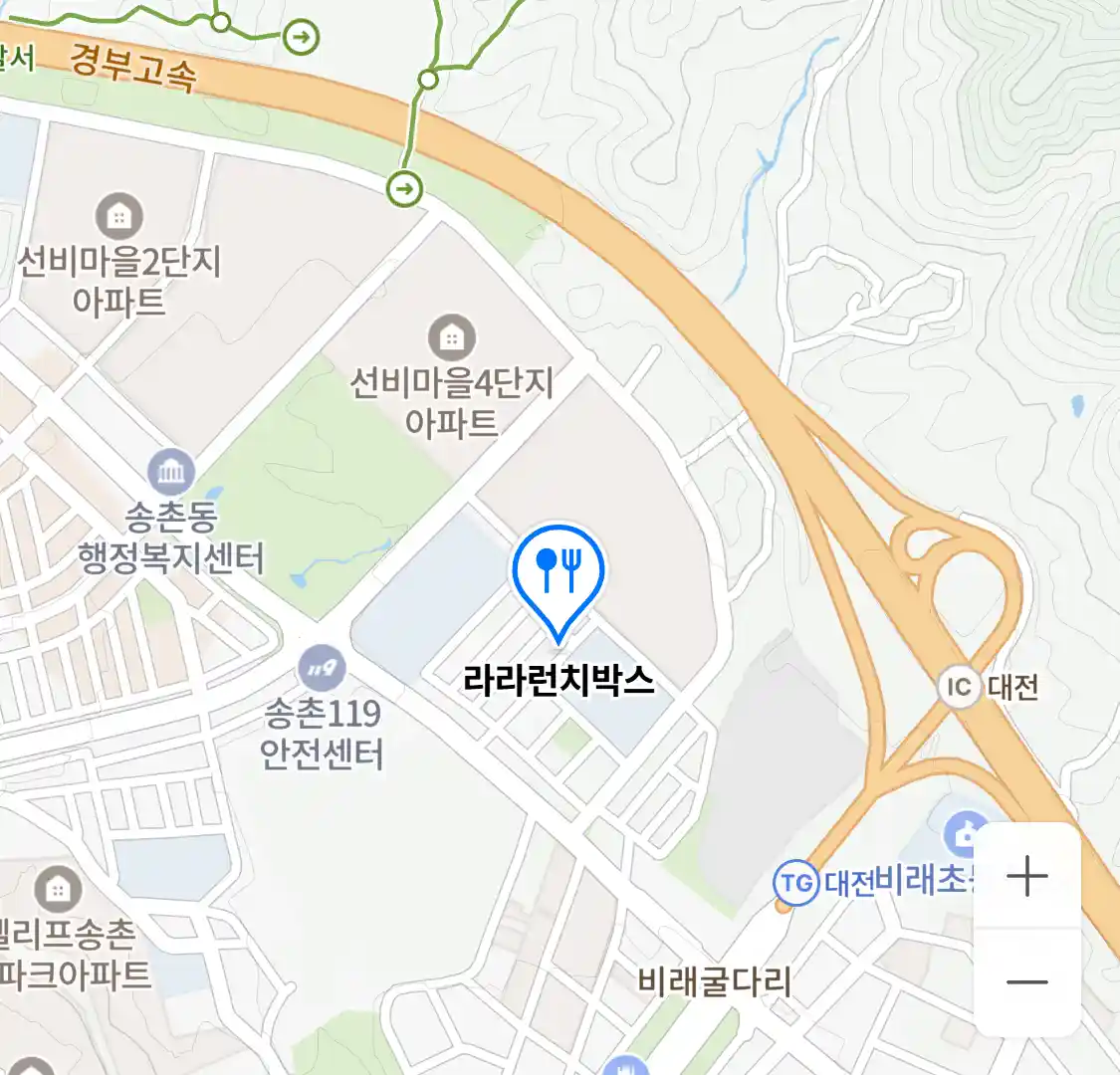 라라런치박스 위치