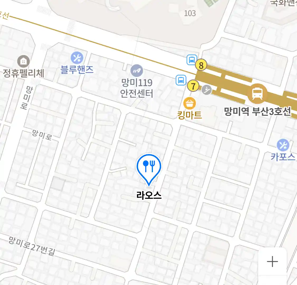 라오스 위치