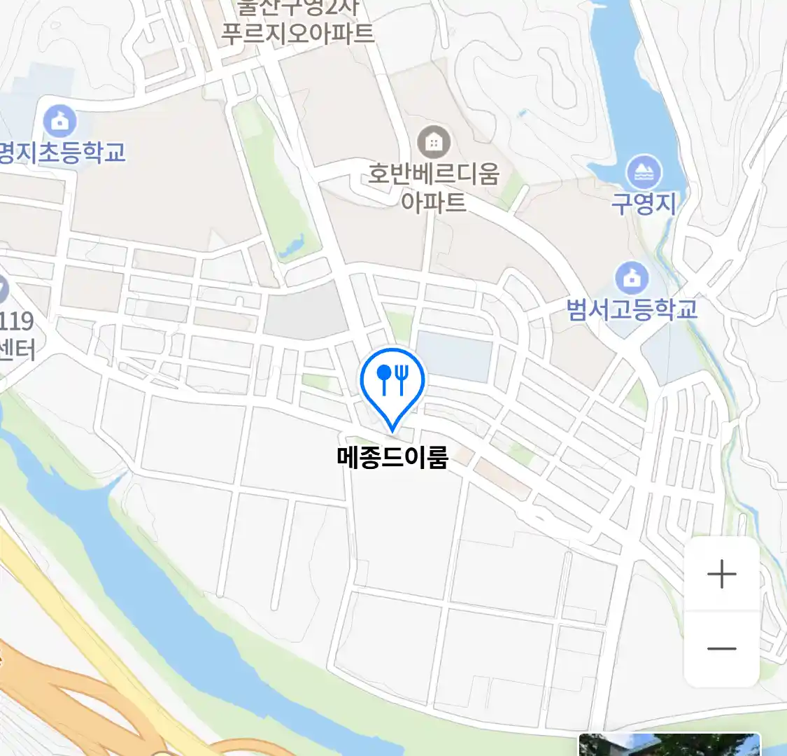 메종드이룸 위치