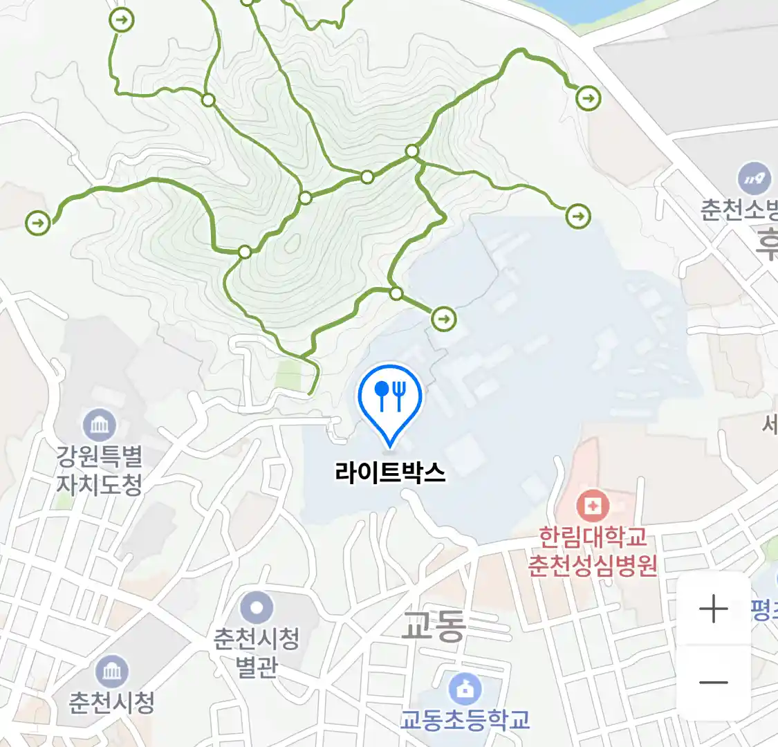 라이트박스 위치