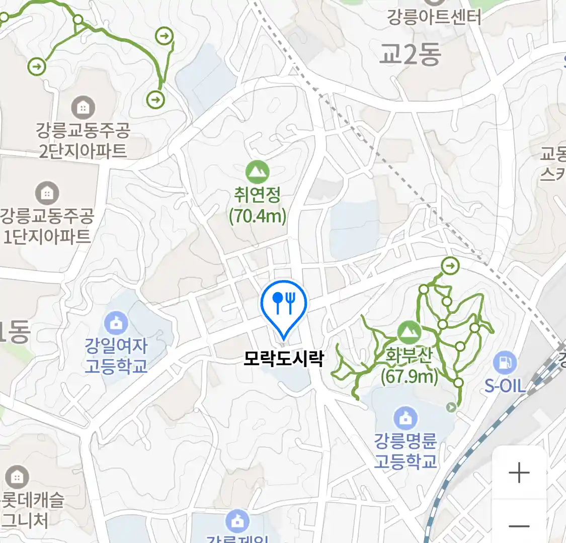 모락도시락 위치