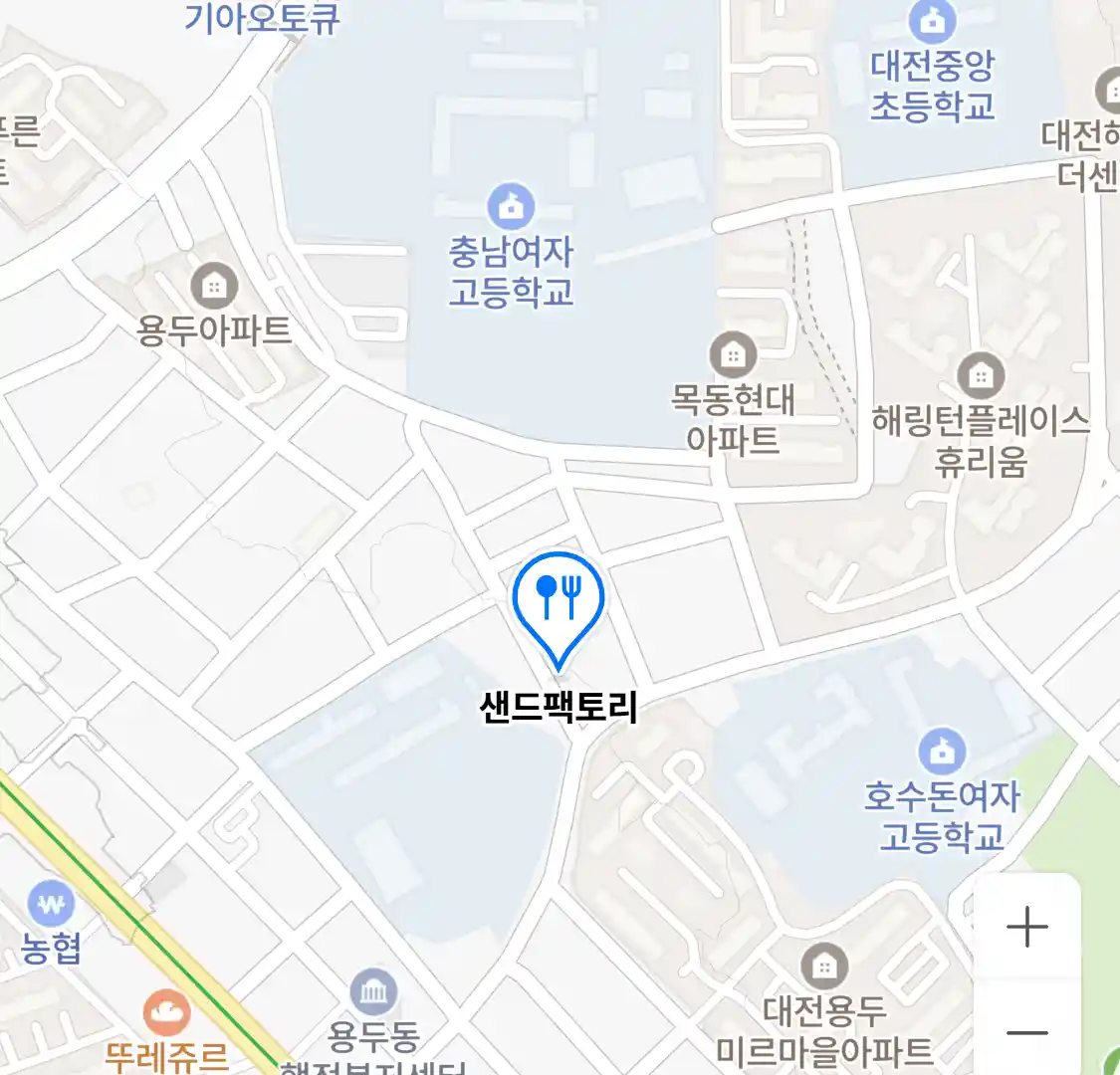샌드팩토리 위치