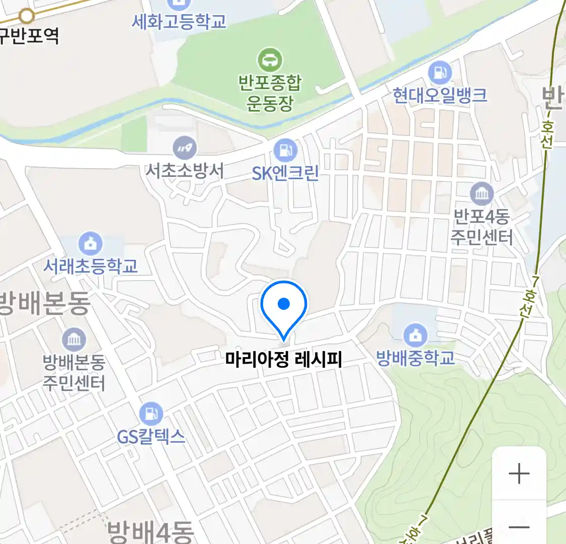 마리아정 레시피 위치
