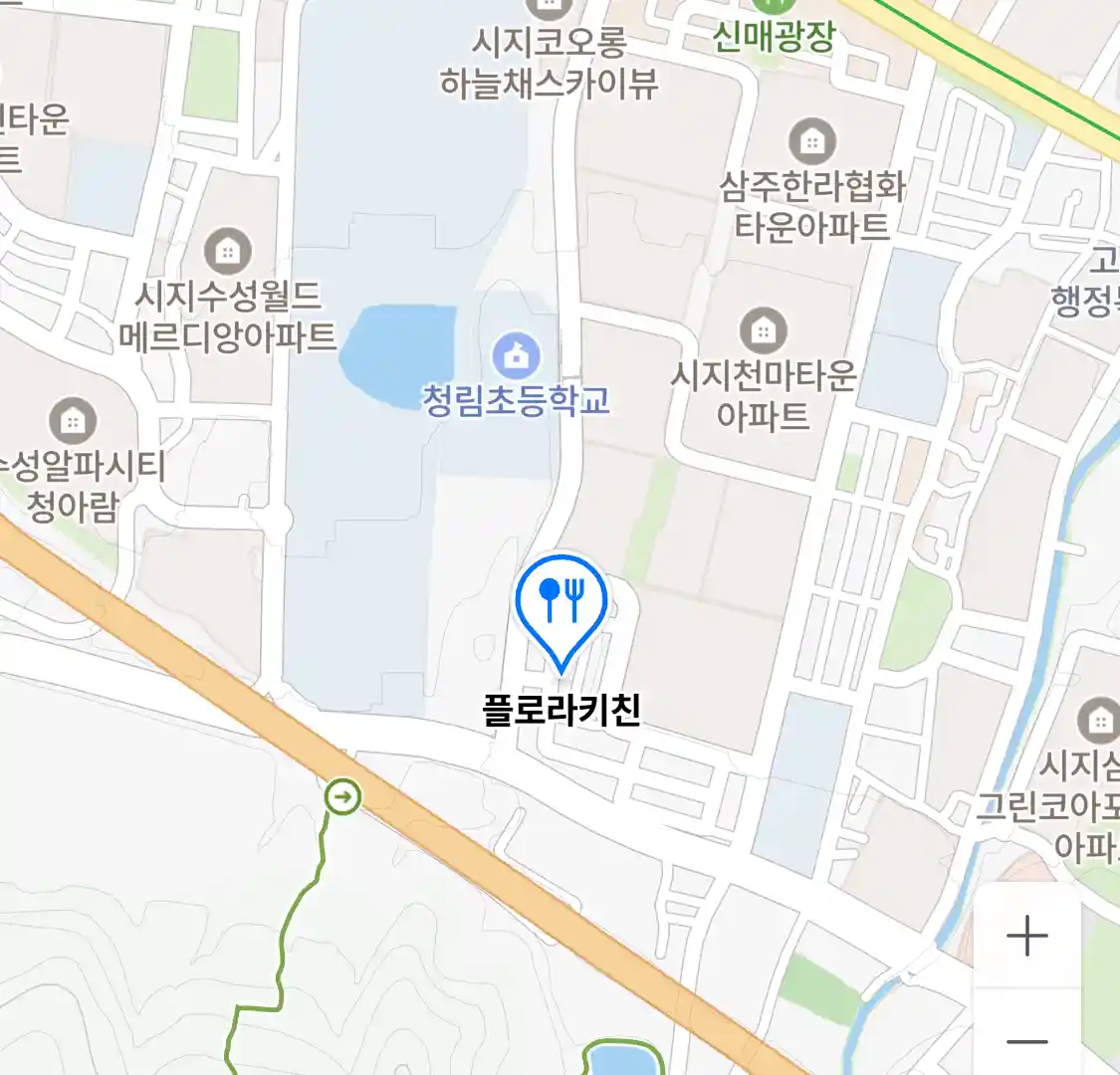플로라키친 위치