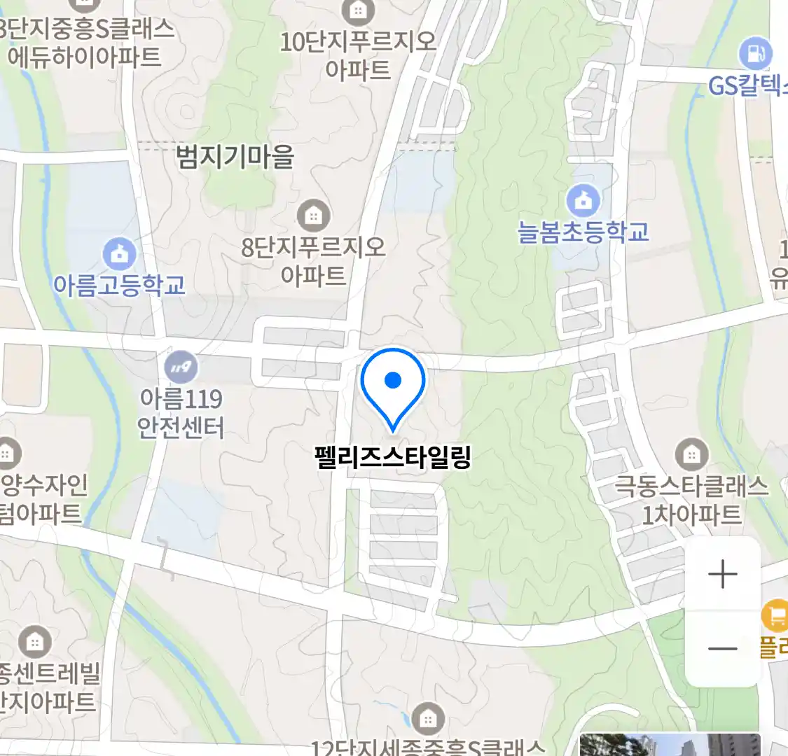 펠리즈스타일링 위치