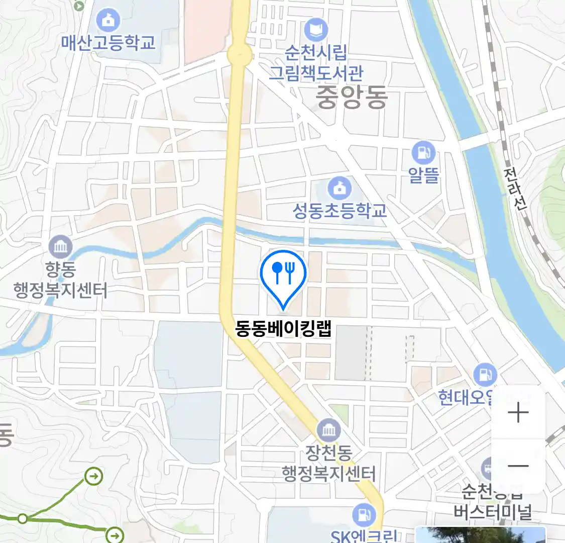 동동베이킹랩 위치