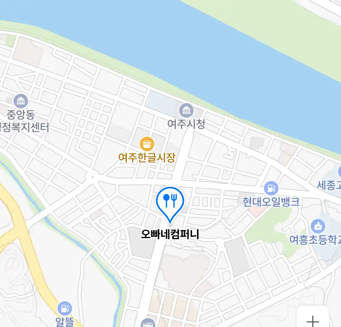 오빠네컴퍼니 지도