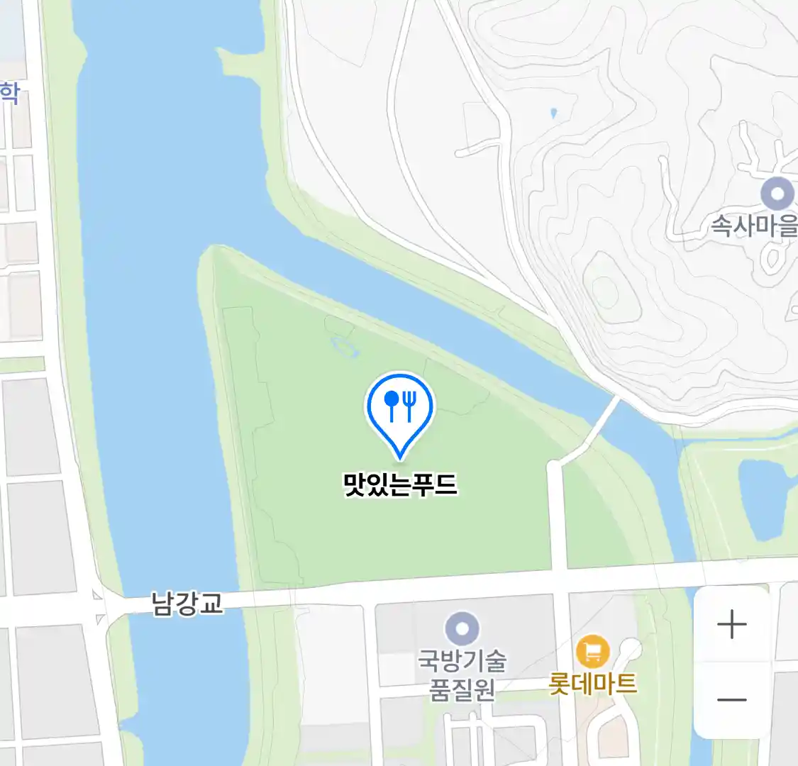 맛있는푸드 위치