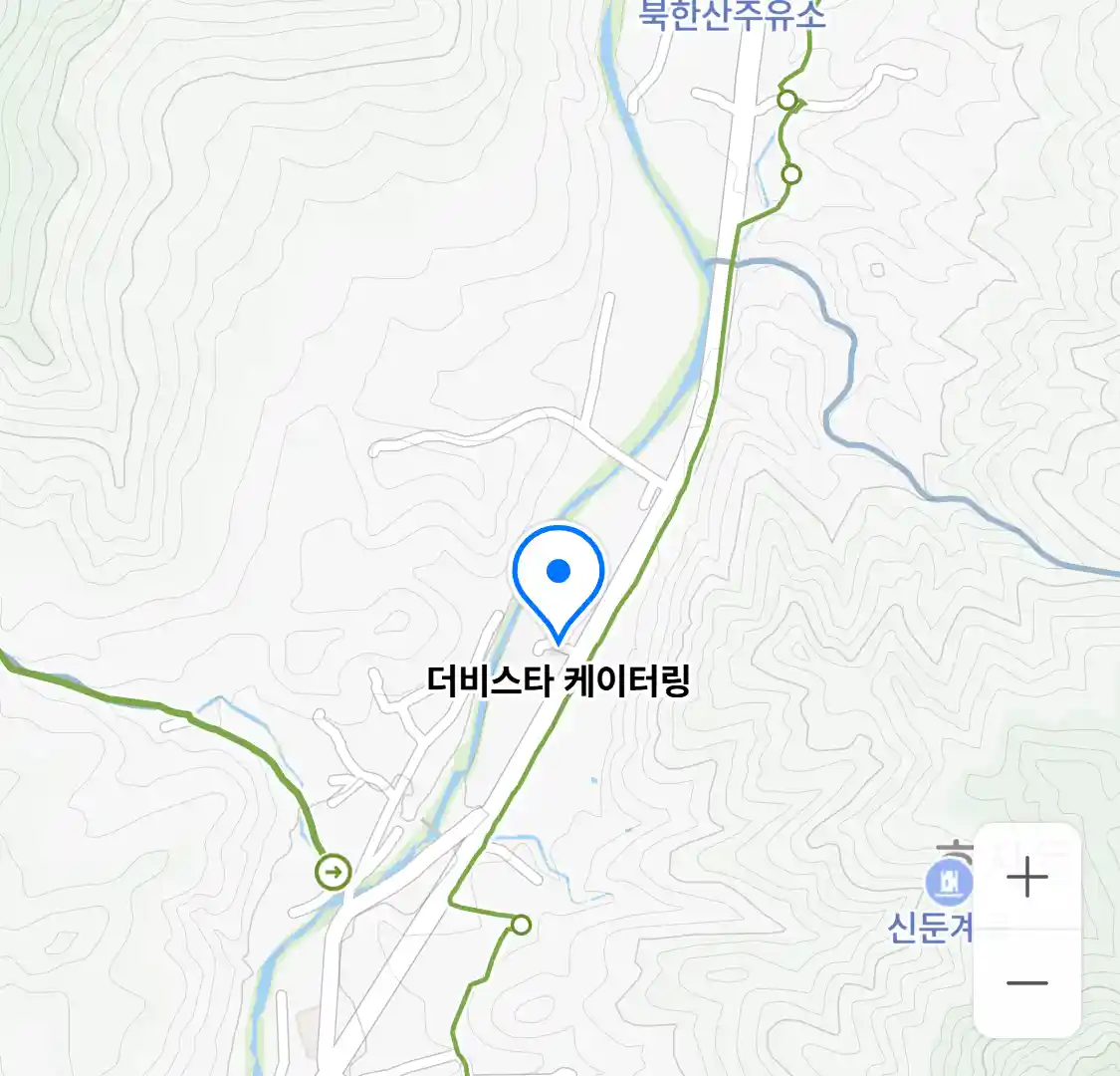 더비스타 케이터링 위치